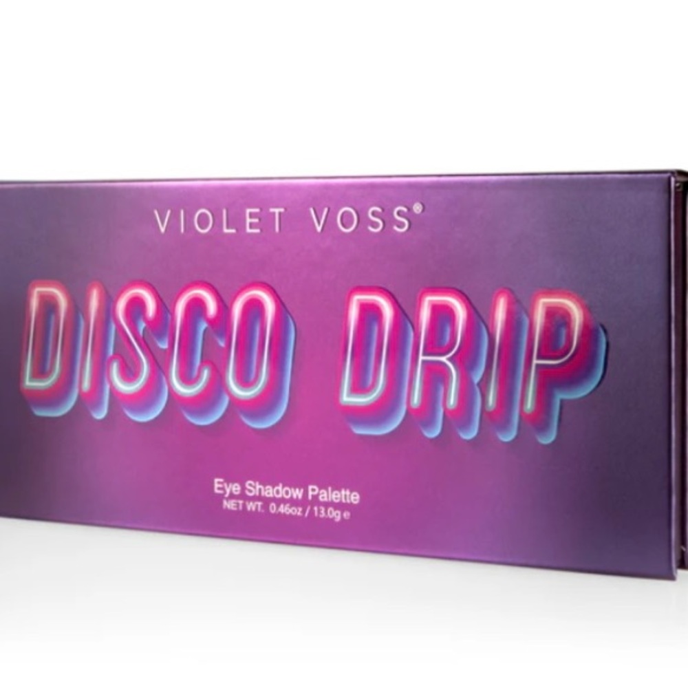 Violet Voss Disco Drip Eye Shadow Palette NWT Full Size